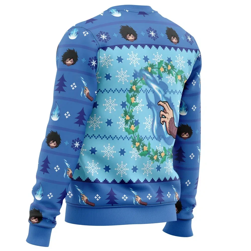 Christmas Dabi Hero Anime Ugly Christmas Sweater