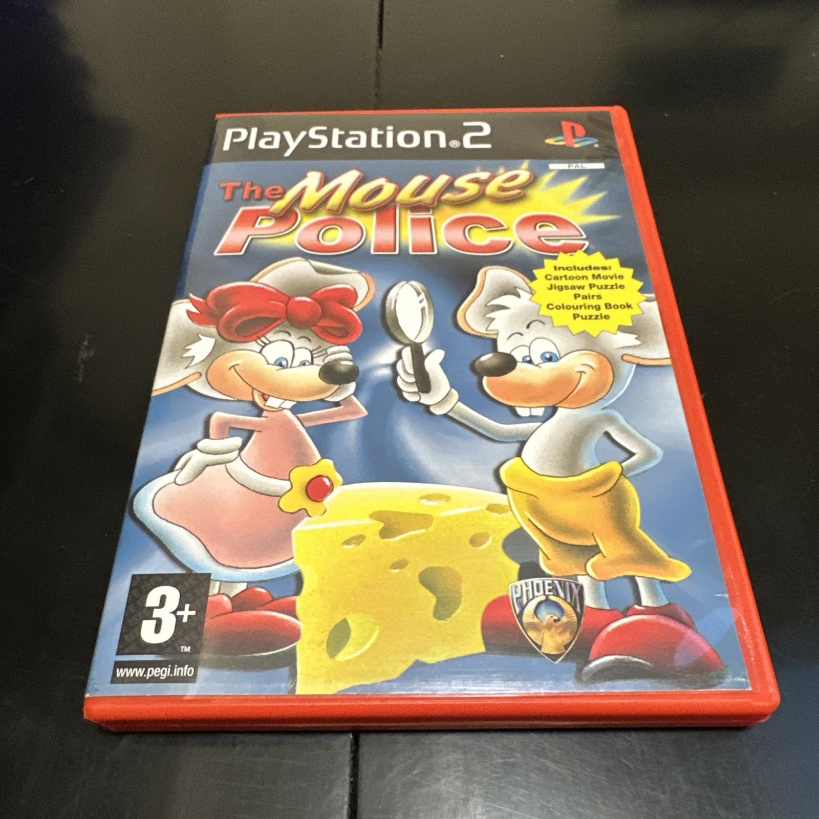 PS2 The Mouse Police, versión UK, publicación gratuita del Reino Unido