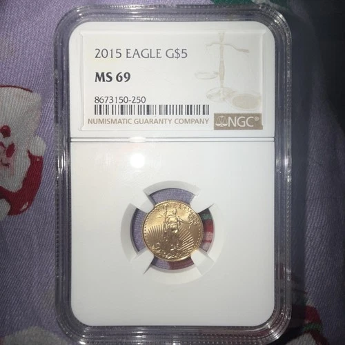 2023 1/10 oz Gold Eagle – NGC Certified MS69