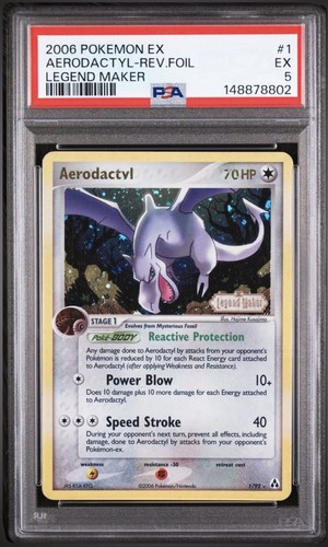 Aerodactyl graded PSA 5 for sale on eBay