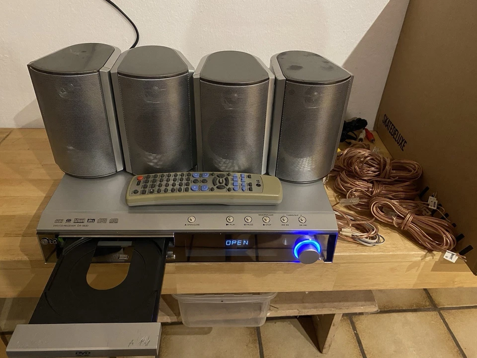 LG DA-5630AD DVD CD Receiver Player Dolby Digital 4x Lautsprecher - Bild 2 von 4