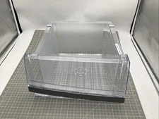 WR32X10701--Genuine OEM GE Refrigerator Left Crisper Drawer ASM *FREE SHIPPING*