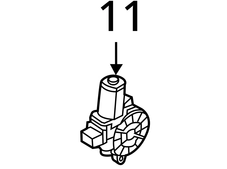 Mazda 2010-2013 motor ventana eléctrica delantera derecha 3 pasajeros 950854 Foto 4 de 4