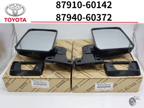 TOYOTA OEM Land Cruiser 70 VDJ78 FZJ78 VDJ79 Door Side Outer View Mirror SET New