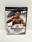 Knockout Kings 2002 (Sony PlayStation 2 PS2) Clean & Complete Manual CIB Tested