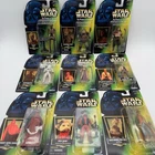 Star Wars (9) Power of the Force Action Figures Kenner 1997 Hologram Card New