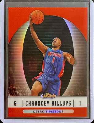 Chauncey Billups - Refractor - 2006-07 Topps Finest #13