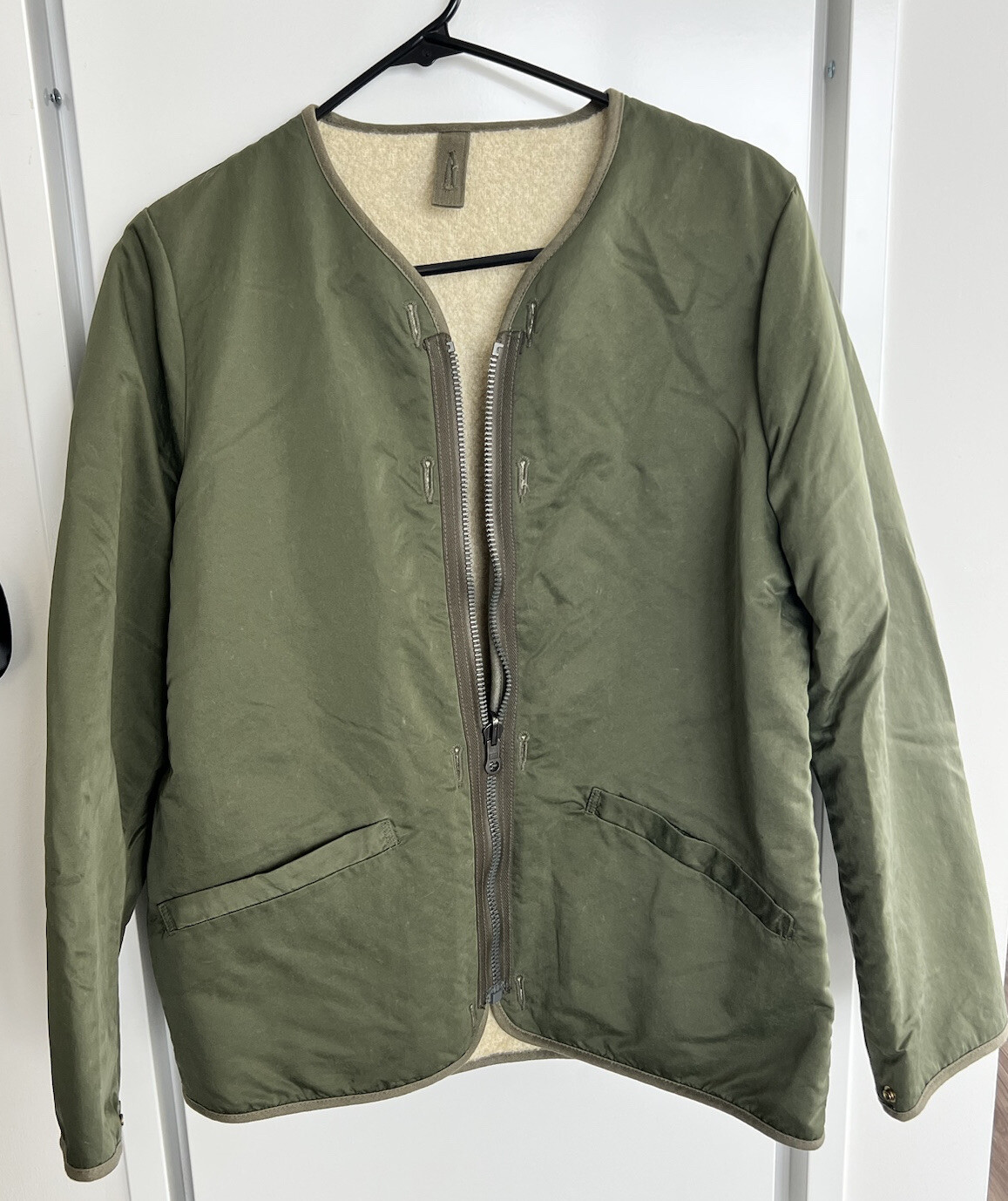 Visvim Iris Reversible Jacket in Olive Green - Size M / JP 2 - Lightly Used!