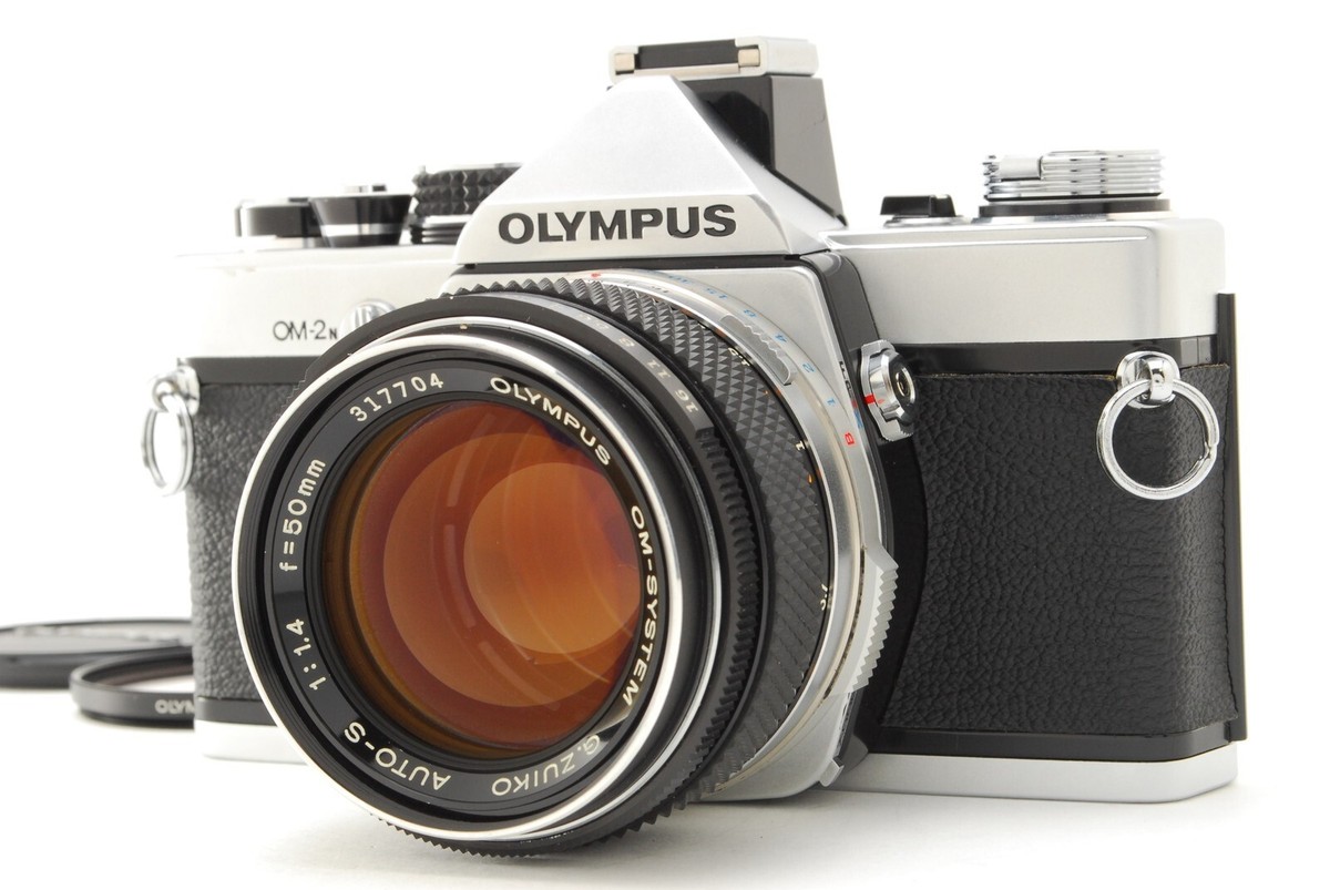 オリンパス　OLYMPUS OM-2N + G.Zuiko 50mm F1.4 NEAR MINT] Olympus OM-2N 35mm SLR Film Camera G.Zuiko 50mm