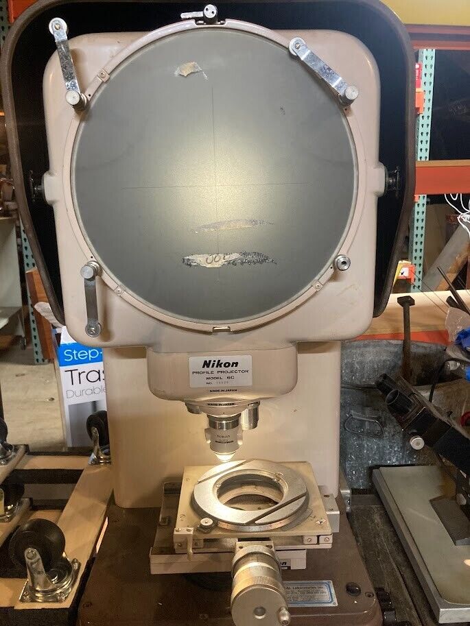 Nikon Shadowgraph 6c Profile Projector Optical Comparator Nikon Shadowgraph 6c Profile Projector Optical Comparator