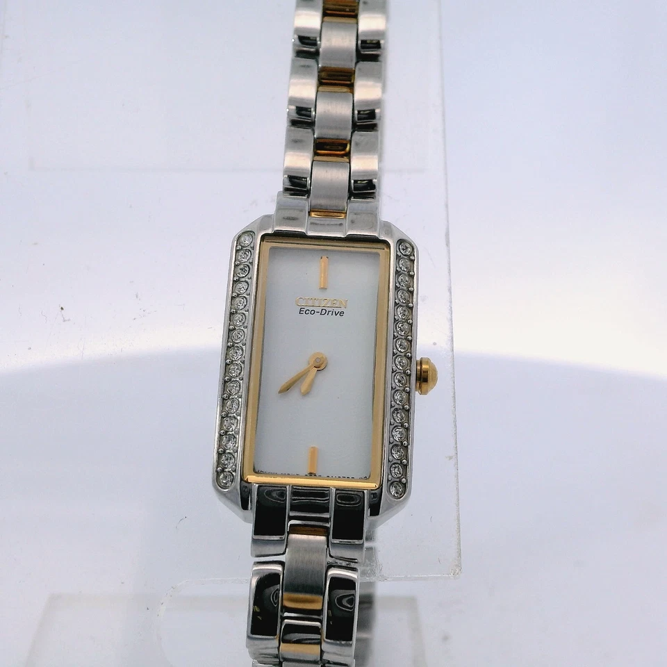 Ladies Citizen EG2204-50D Silhouette Eco-Drive Two-Tone Stainless Watch - Image 2 of 4