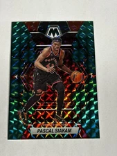 2022-23 Mosaic Basketball Green Prizm Pascal Siakam No. 68