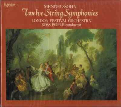 CD-BOX Mendelssohn-Bartholdy Twelve String Symphonies SLIPCASE Hyperion