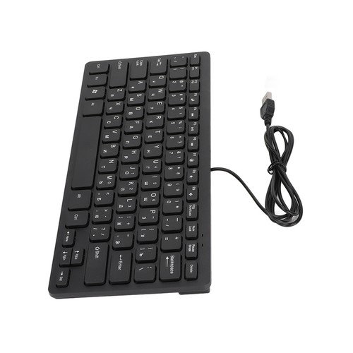 (Russian) Wired Keyboard 78 Keys Compact Small Language Wired Keyboard USB - Picture 15 of 23