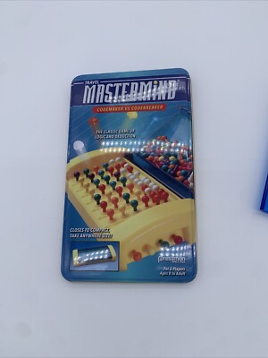 MASTERMIND Classic Game Travel Compact Hasbro Pressman
