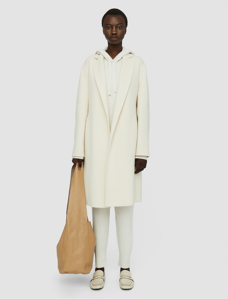 Joseph Double Face Cashmere Wool Blend Cenda Full Length Joseph Double Face Cashmere Wool Blend Cenda Full Length
