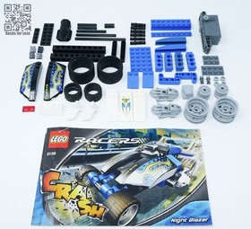LEGO RACERS 8138 & 8139 (Phantom Crasher & Night Blazer) 100% Complete
