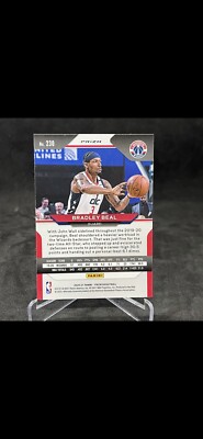 BRADLEY BEAL Wizards 2020-2021 NBA Prizm RED WHITE BLUE PRIZM #230