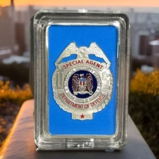 Challenge Coin Bar NSA-NATIONAL SECURITY AGENCY DOD DEPARTMENT OF DEFENSE USA