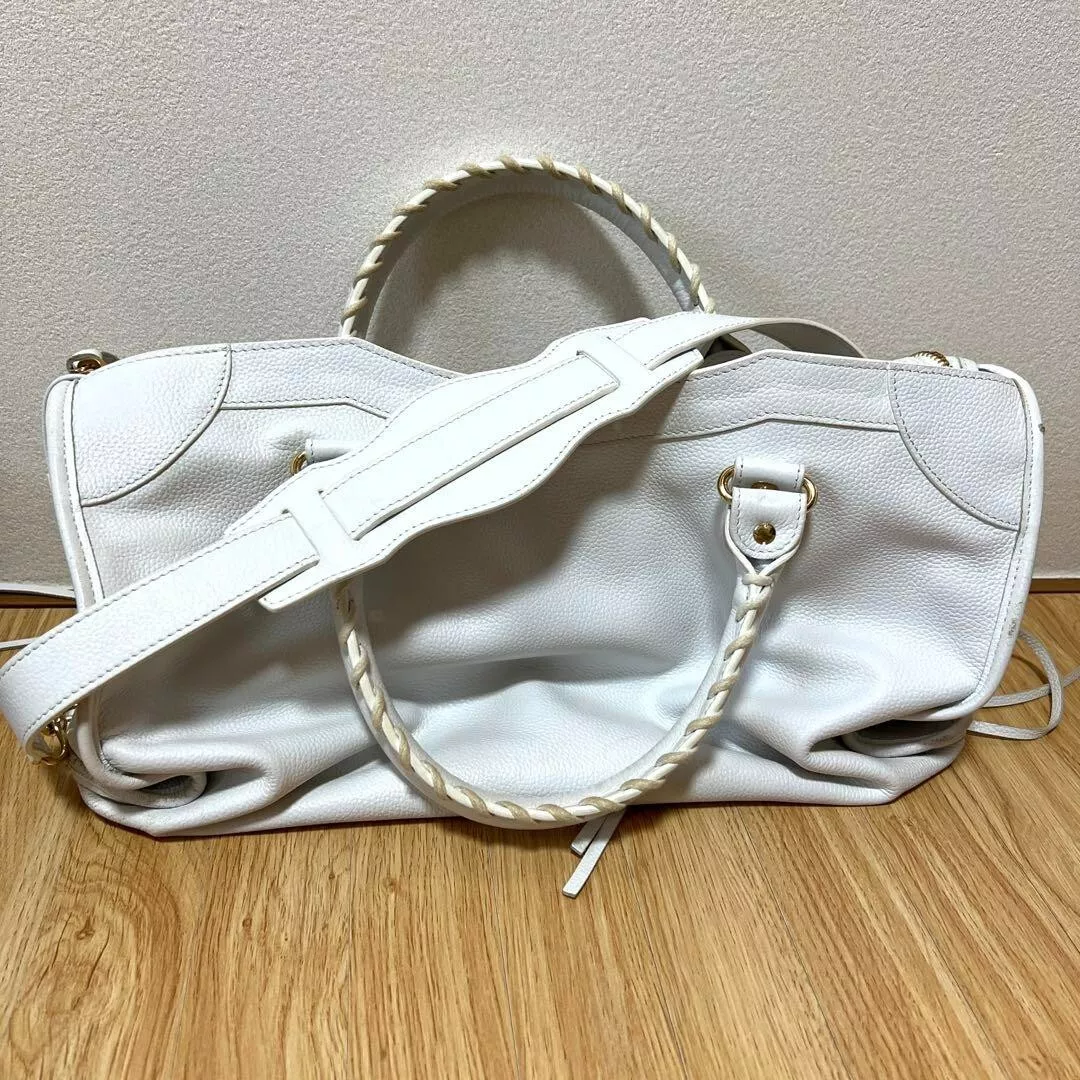 Balenciaga 115748 City 2way Leather Bag Second Hand / Selling