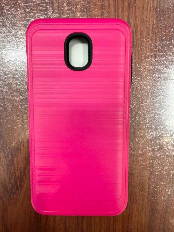 For Samsung Galaxy J7 Crown/J7 2018/Refine/Star Case Cover + Screen Protector - Image 3 of 4