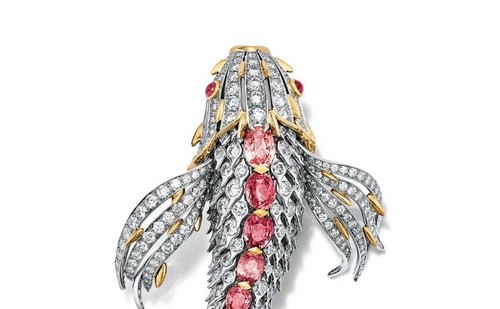 Under the Sea Schlumberger Fish Clip Brooch High Jewelry 925 Sterling Silver - Picture 3 of 7