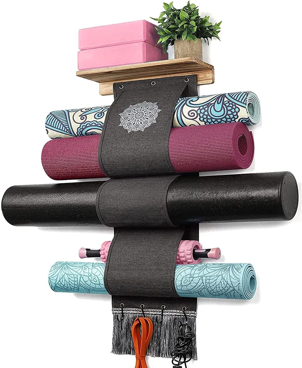 Wall Mounted Yoga Mat Rack