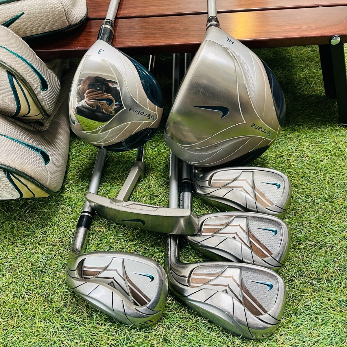 Ladies NIKE VERDANA Set 1w 3w 79PS 7pics RH Golf Clubs Women