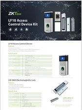 access control system ZKTeco