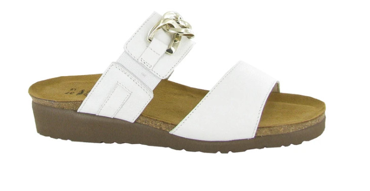 Elegante sandalia de cuero blanco suave Naot Victoria para mujer tallas 35-42/¡NUEVA!!!