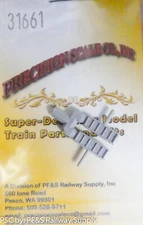 Precision Scale HO #31661 Number Boards, (Plastic) 1pr (if Looking Brass #31359)