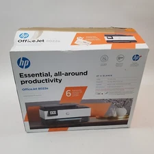 HP OfficeJet 8022e All-in-One Wireless Color Inkjet Printer NEW OPEN BOX