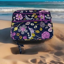 Vera Bradley Tablet Sleeve Case Floral Nightingale Purple