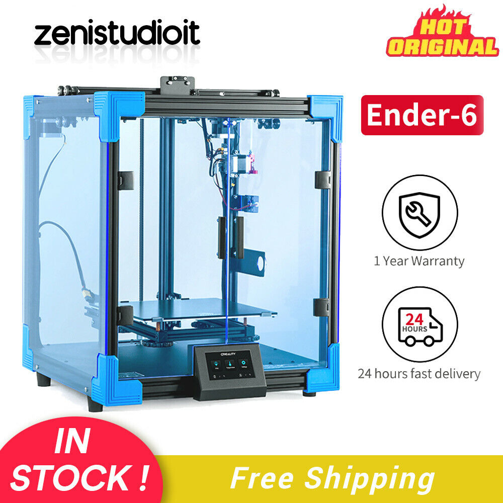 US Creality Ender-6 250*250*400mm 3 Times Faster Print Speed Core-XY Structure