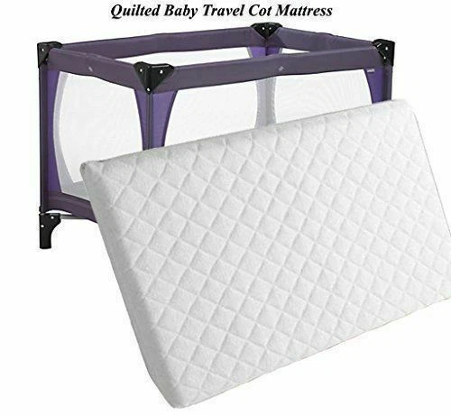 95 x 65 x 5 cm New Extra Thick Travel Cot Mattress For Grace Redkite And M&P UK