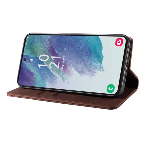 For Samsung Galaxy S21 FE 5G Magnetic Leather Shockproof Folio Case Wallet Cover - Photo 8 sur 47