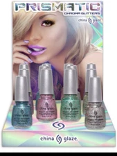 China Glaze Nail Polish PRISMATIC CHROMA GLITTERS Collection Choose Your Favorit