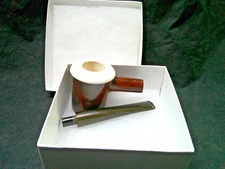 🔴NEW UNSMOKED VINTAGE JOHN SURREY LTD. PIPE CERAMIC BOWL, READY TO FIRE UP!