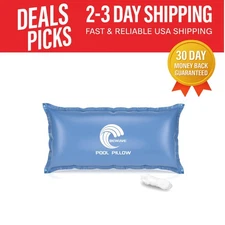 Heavy-Duty 4x8 Ft Pool Pillow - Winter Protection for Above Ground Covers