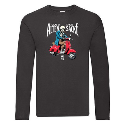 47. Geburtstag | 47 Jahre | Club der alten Säcke Long Sleeve Schwarz
