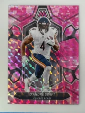 2024 Panini Mosaic - D'Andre Swift #37 Camo Pink Mosaic Prizm FREE Shipping