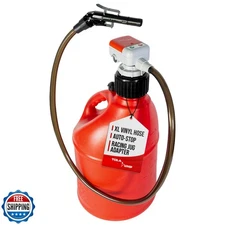 TERA PUMP 2nd Gen. Auto-Stop Gas Cap Fuel Transfer Pump XL Intake