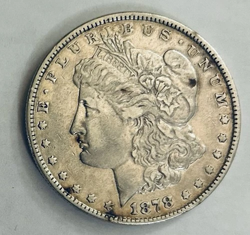 Illusive 1878 8TF Vamp 19 Morgan Dollar! Beautiful Condition, Very Fine Detail!