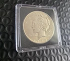 1925 ORIGINAL UNCIRCULATED $1 PEACE DOLLAR IN HOLDER