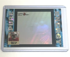 1996 Pinnacle Laser View - Pure Energy Jerry Rice #38