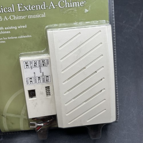 Style Selections Musical Extend-A-Chime Door Bell Door Chime #68865 NEW - Picture 5 of 5