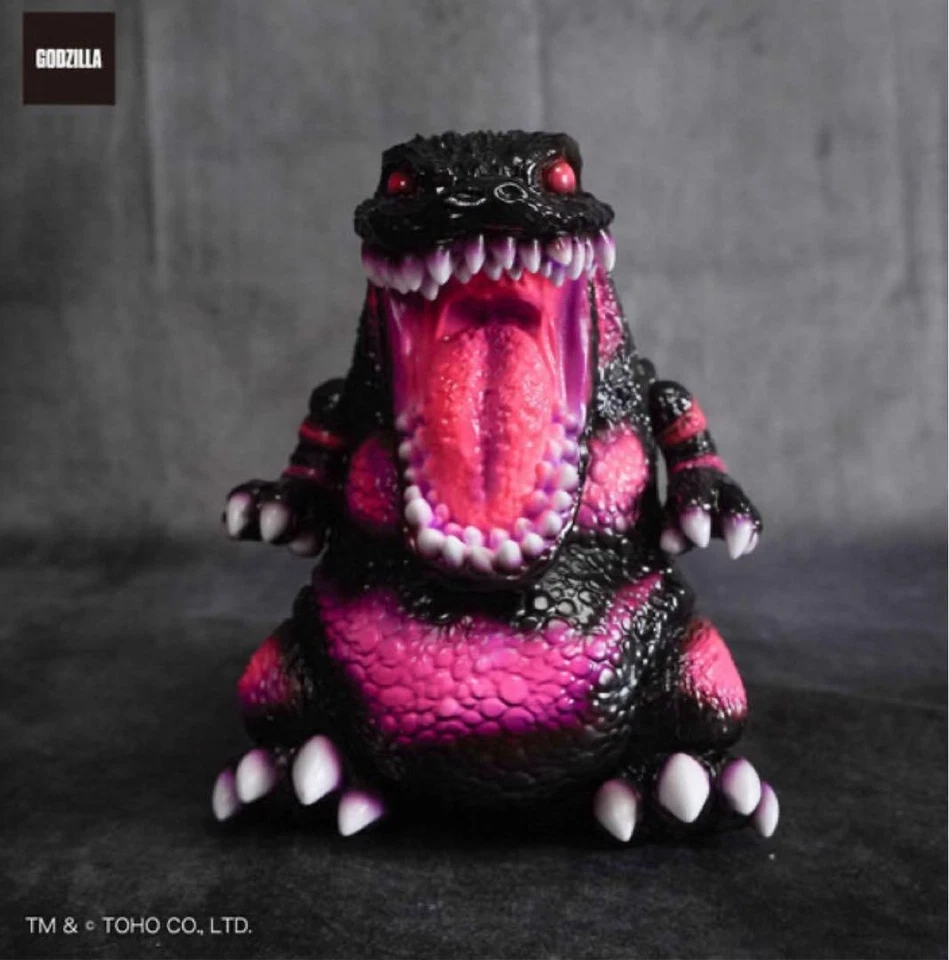 NEW GVA-BC Godzilla 1995 KAGEMARU DESIGNS Pink GODZILLA VINYL ART - Image 3 of 4