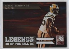2011 Donruss Elite Legends of the Fall Gold 899/999 Greg Jennings #9 12jw