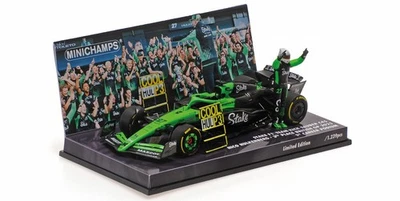 Minichamps 417251227 HUELKENBERG 3RD BRITISH GP 2025 1ST PODIUM 1:43