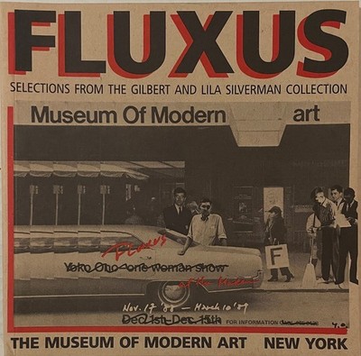 Fluxus: Selections from the Gilbert and Lila Silverman Collection MoMA 1988 book